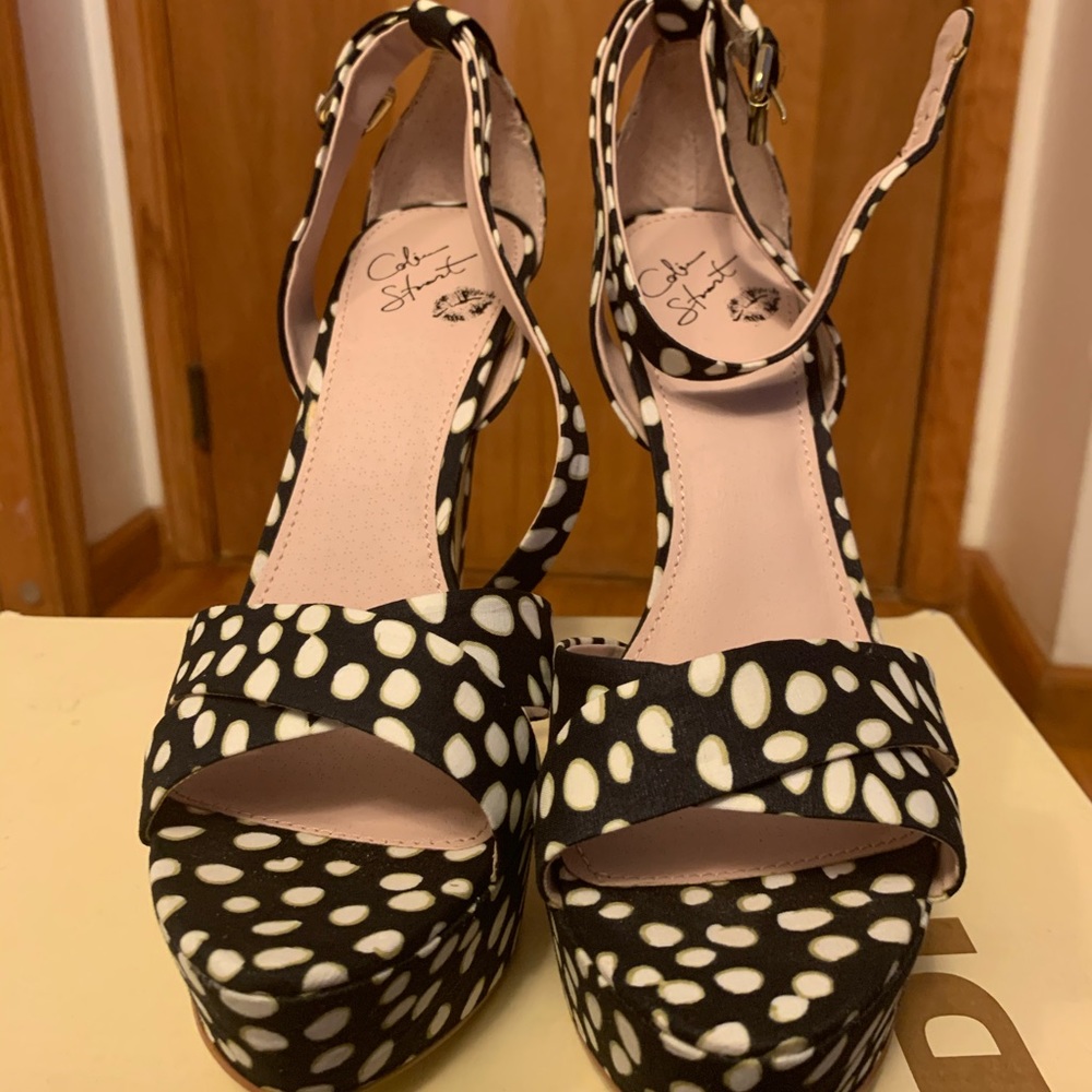 Colin Stuart Polka Dot Pumps